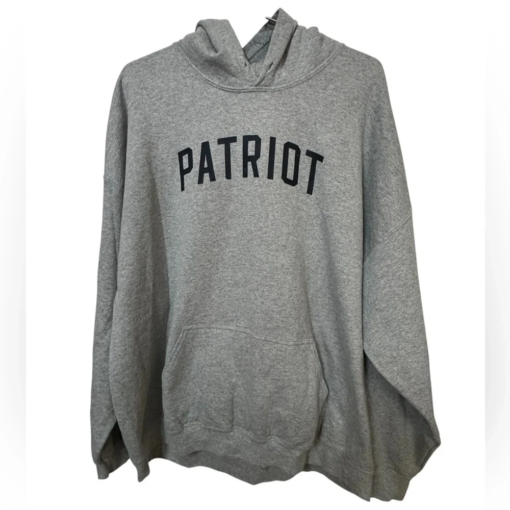 Patriot Zero F’s Given #0 Military Grunt Style High End Gray Men’s 3XL Hoodie - Picture 2 of 9